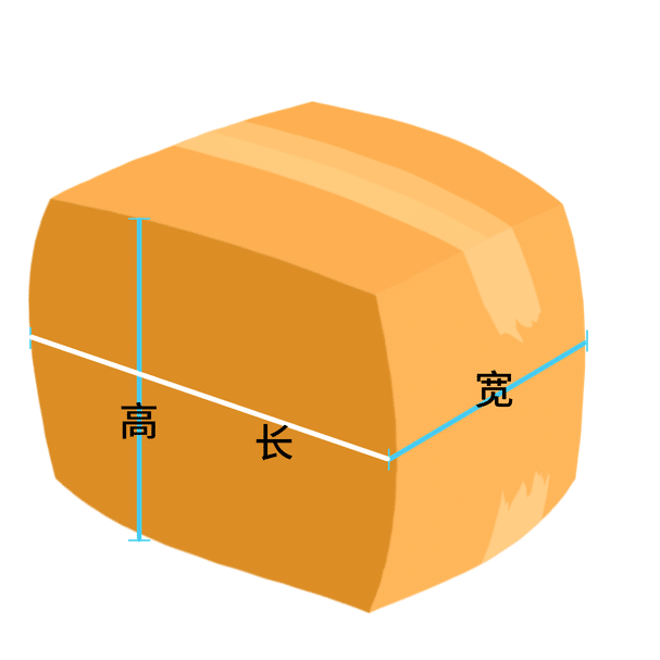 不规则包裹的测量方式 - 中国邮政EMS线路