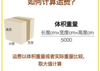 计算快递包裹的体积重量和实际重量